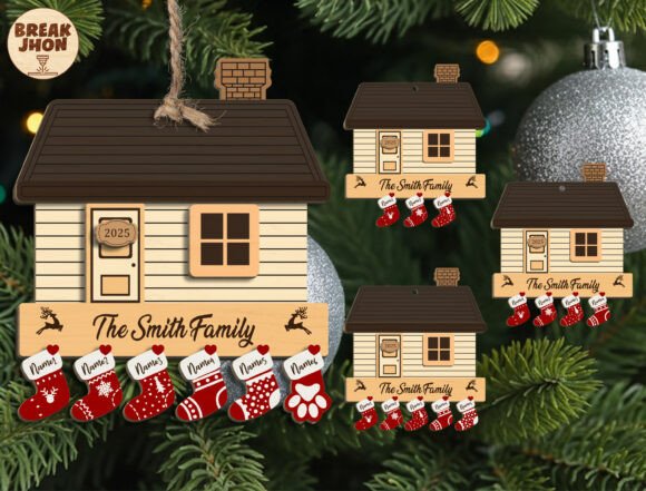Download Personalized Stocking Christmas Ornament - Christmas ornament Collection