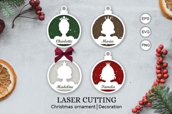 Download Princess Christmas Personalized Ornament - Prince Collection