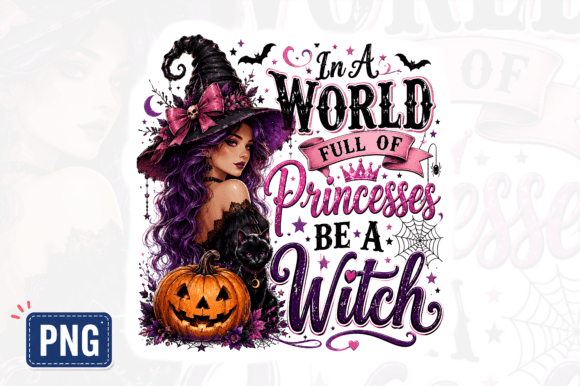 Download Princesses Be a Witch PNG Design - Prince Collection