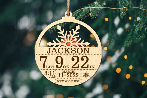 Download Baby's First Christmas Ornament SVG - Christmas ornament Collection