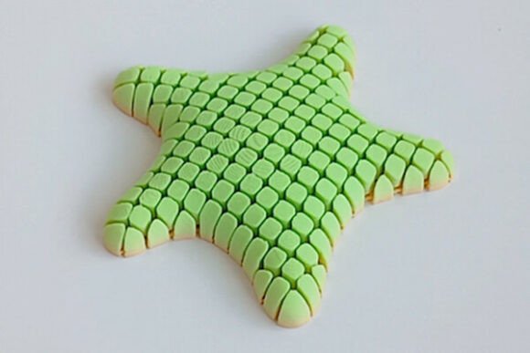 Download ⭐ Articulated Starfish – Print-in-Place - Star Collection