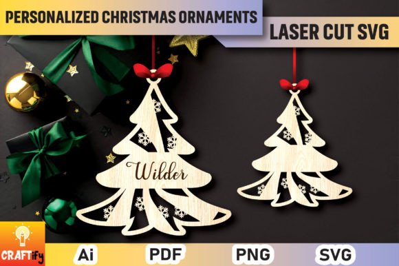 Download Personalized Christmas Ornaments SVG - Christmas ornament Collection