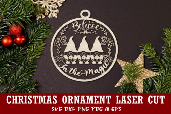 Download Christmas Ornament Laser Cut File. - Christmas ornament Collection