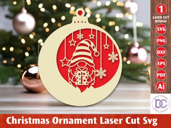 Download Christmas Ornament Laser Cut File - Christmas ornament Collection