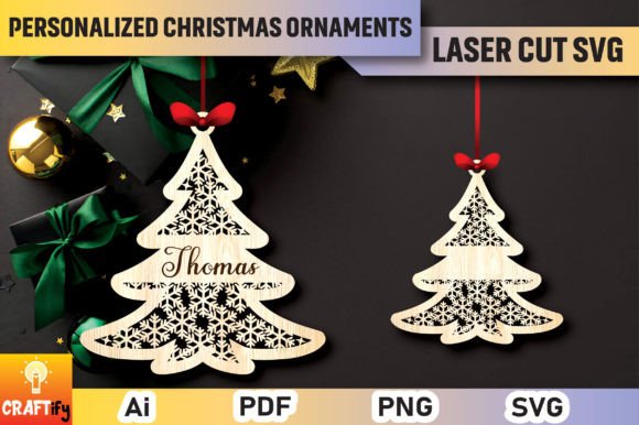 Download Personalized Christmas Ornaments SVG - Christmas ornament Collection