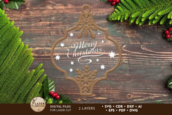 Download CHRISTMAS ORNAMENT Multilayer Decoration - Christmas ornament Collection