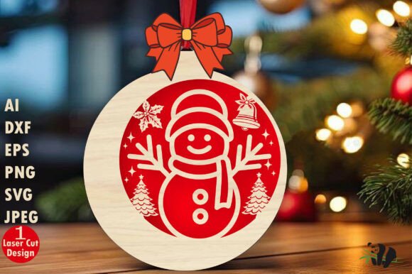 Download Christmas Ornament Laser Cut File - Christmas ornament Collection