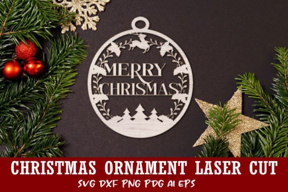 Download Christmas Ornament Laser Cut File. - Christmas ornament Collection