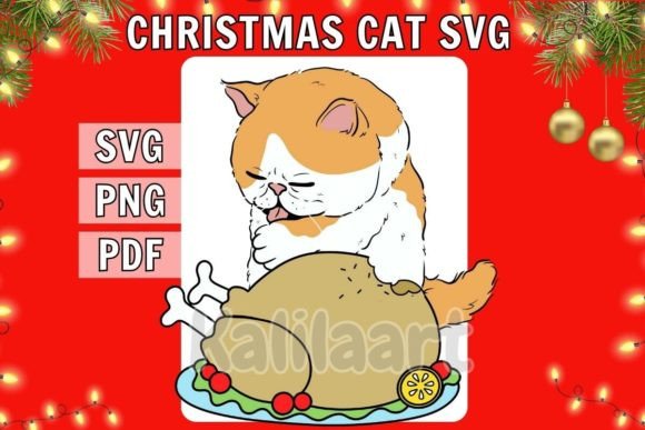 Download Funny Christmas Cat SVG - Christmas cat svg Collection