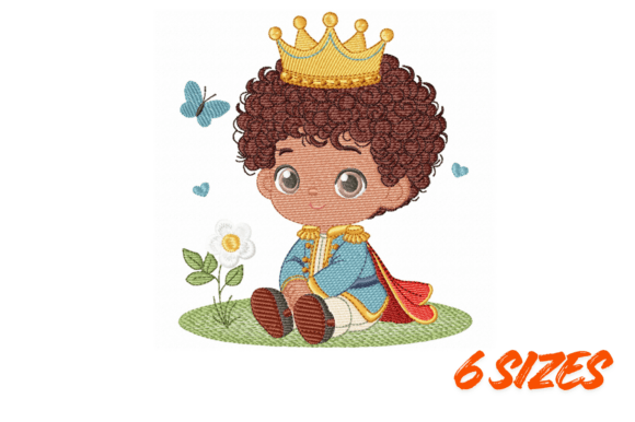 Download Cute Little Prince Embroidery Art - Prince Collection