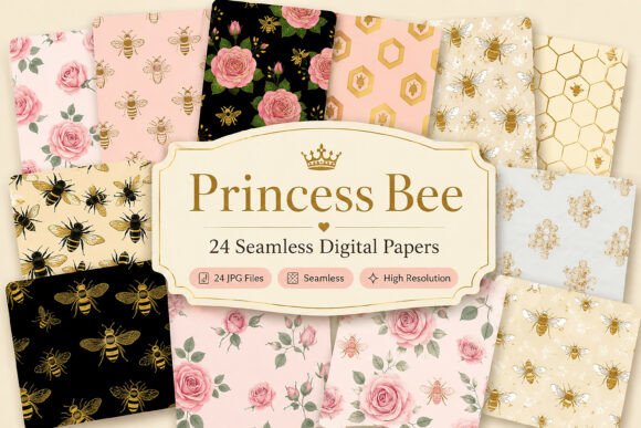 Download Princess Bee Digital Set - Prince Collection