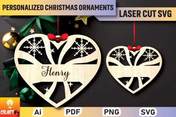Download Personalized Christmas Ornaments SVG - Christmas ornament Collection