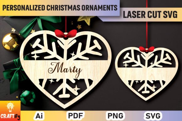 Download Personalized Christmas Ornaments SVG - Christmas ornament Collection